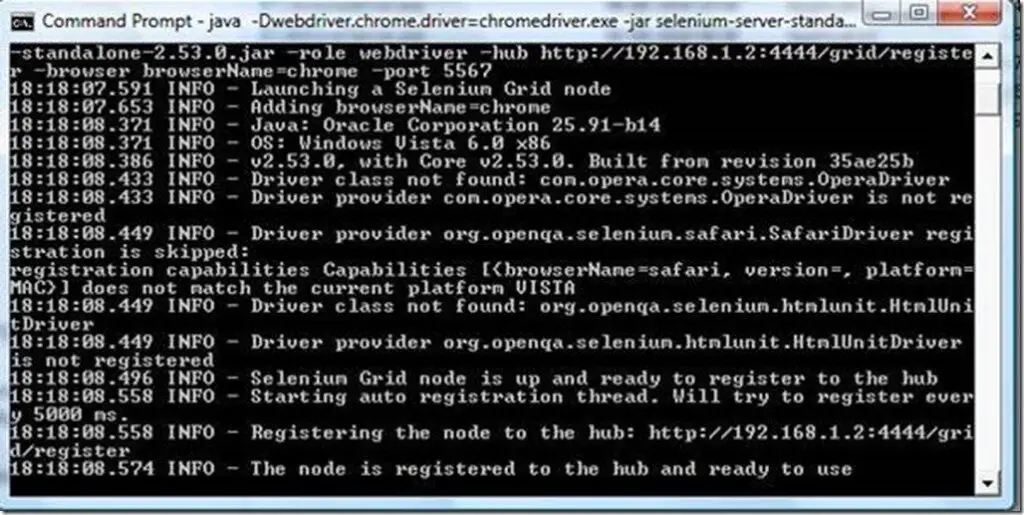 clip_image018 Download Selenium Grid and Set up Multiple Browsers
