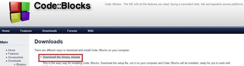 Introduction to C Programming - Install CodeBlocks