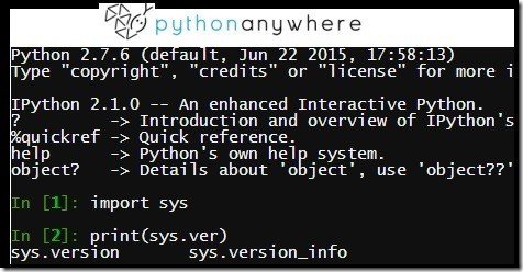 python coding practice 2 Execute Python code
