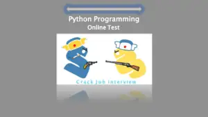 Python programming quiz Best Python programming online test.